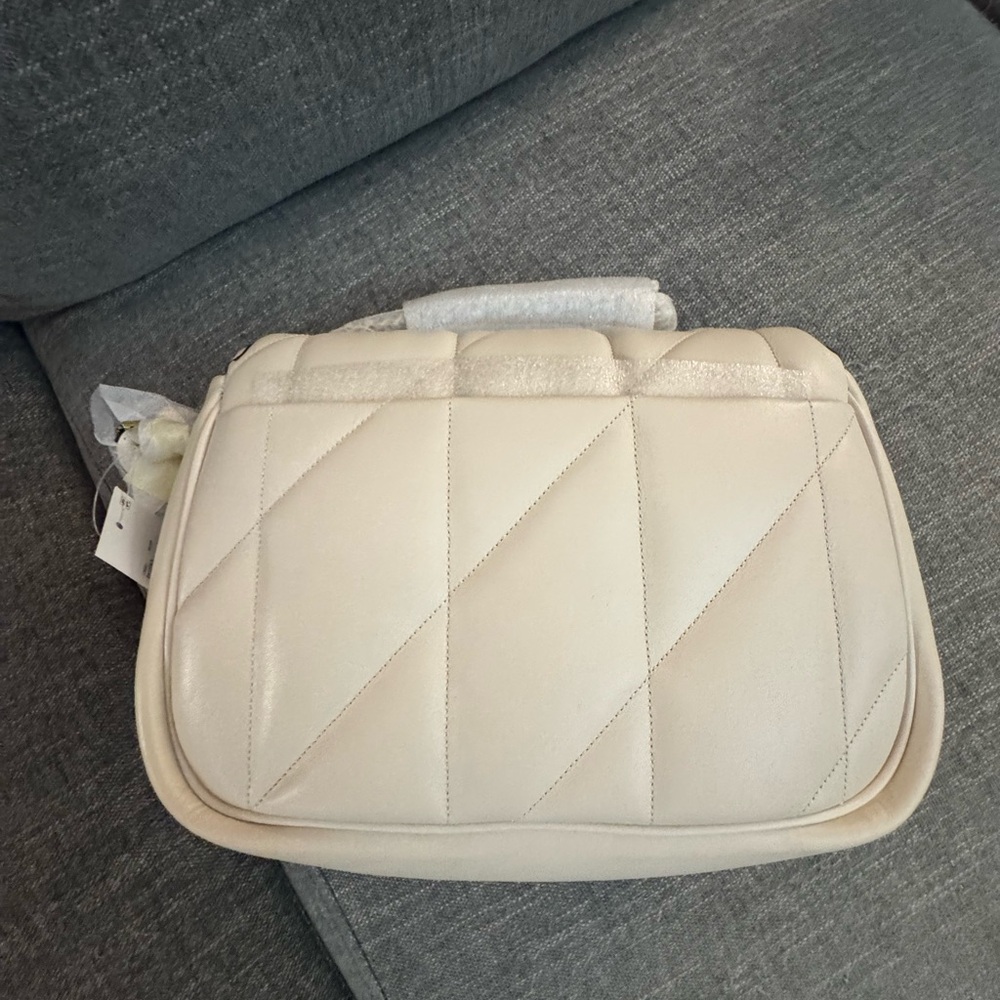 Coach Chalk Quilted Madison Shoulder Bag - Picture 6 of 14
